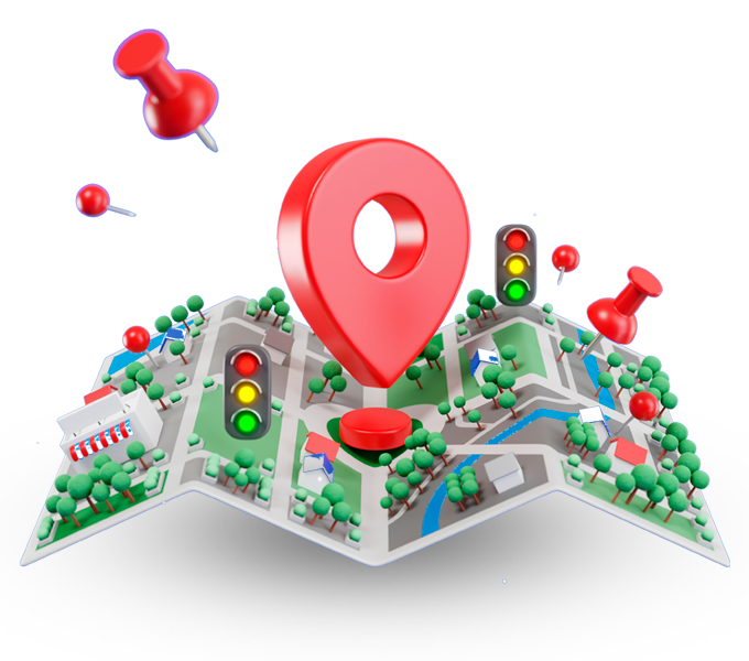 Map or Locations or Branches