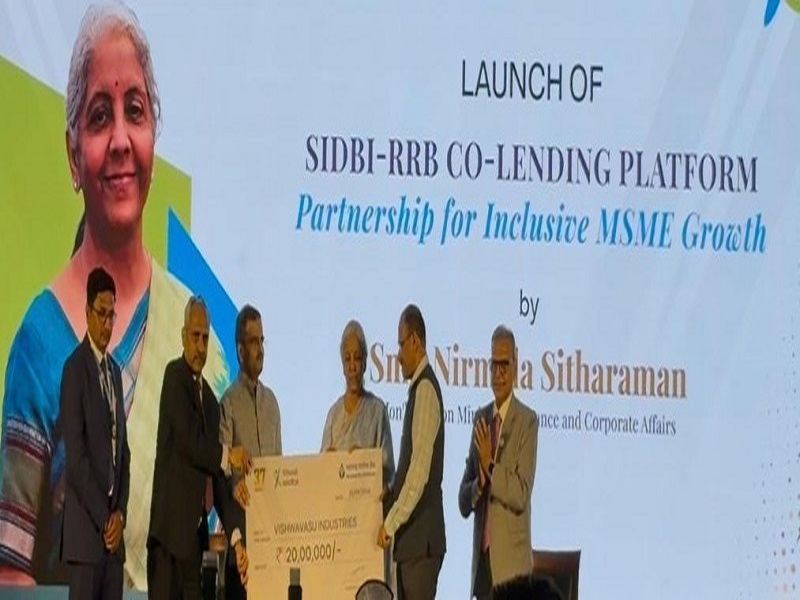 Launch of SIDBI and RRB Co Lending Platform